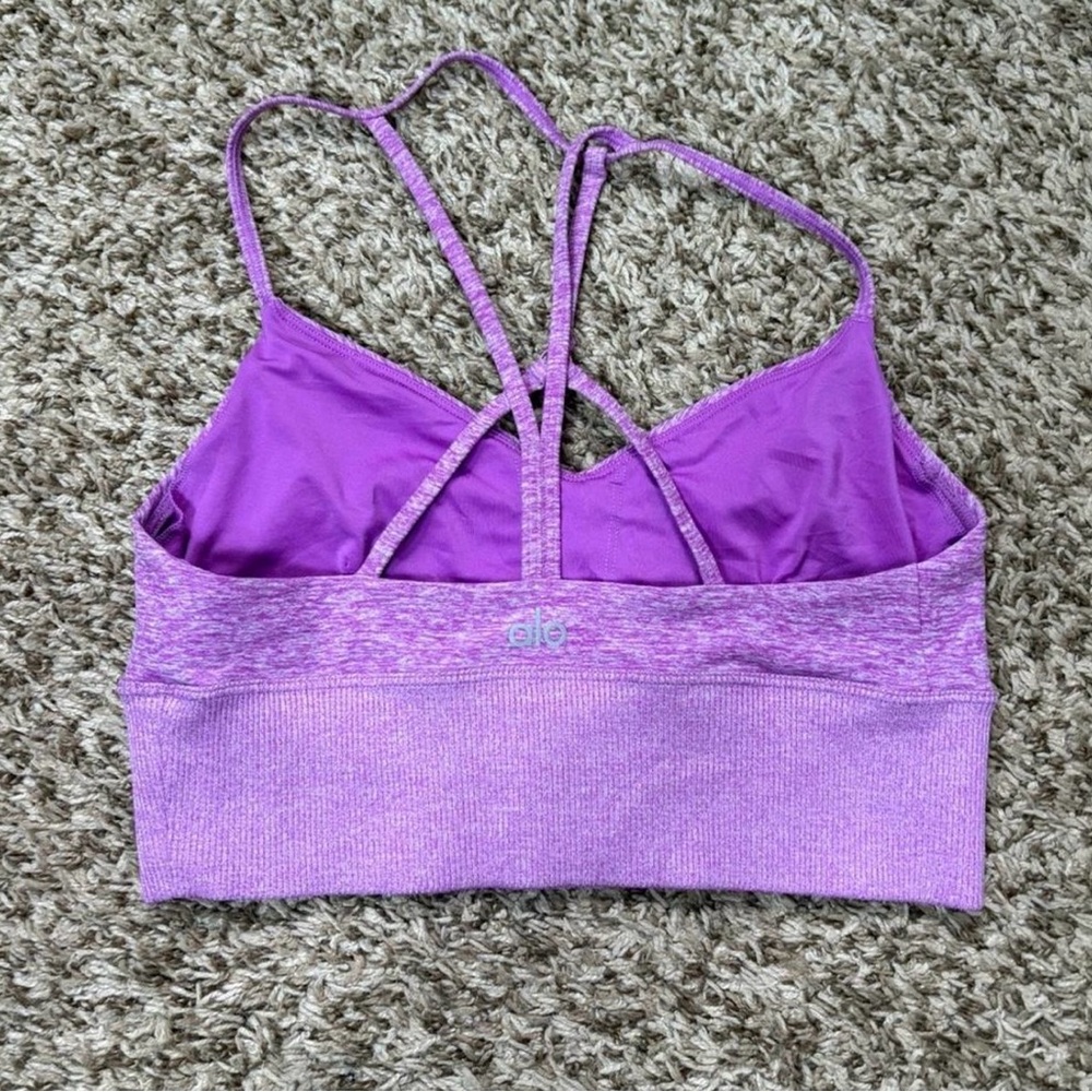 ALO Yoga Women's Purple Sports Bra